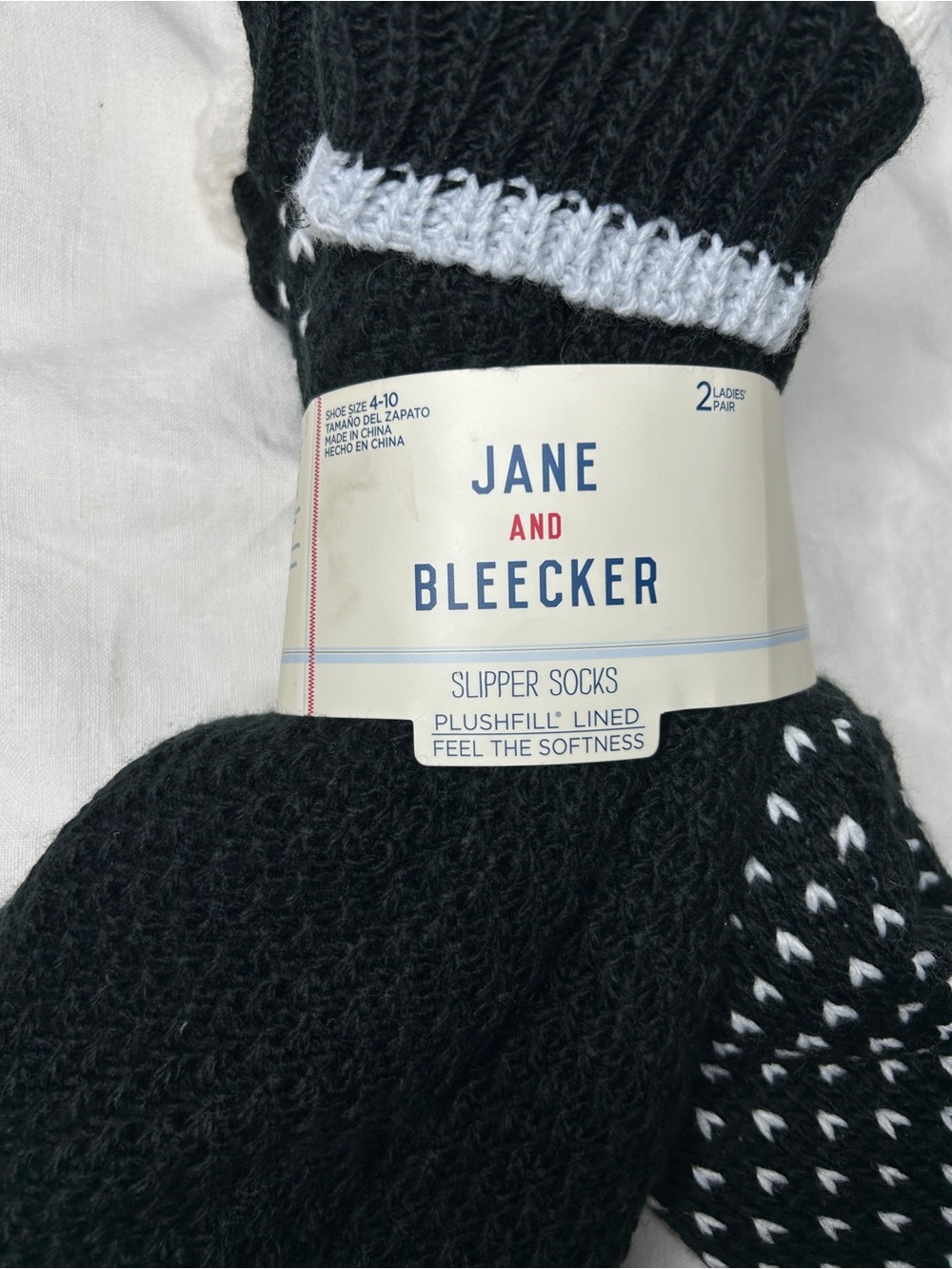 Jane and Bleecker’s Slipper socks - Picture 2 of 8